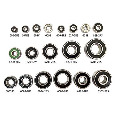 Des roulements à billes à grande vitesse à rainure profonde Service OEM 6200 10 40 mm avec acier chrome GCR15