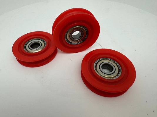 Ressorts à billes à rainure profonde 6082RS roulement de roue de positionnement en caoutchouc revêtu machine