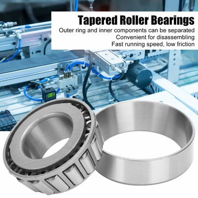 Rameaux à rouleaux coniques en rangée unique Boîte à lunch Graisse d'huile conique pour pièces de rechange de moto