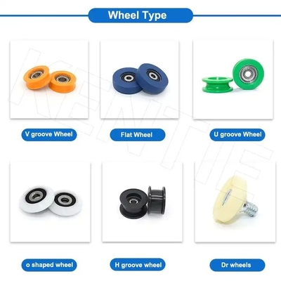 Roue POM 698 à rouleaux en nylon pour une course en douceur dans les équipements de fitness