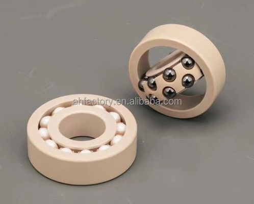 Structure en boule à rainures profondes roulements en céramique complets 608 pour des besoins d'entretien réduits