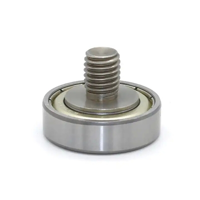 Moulin à laminage à roulement à roue profonde à roulement à bille avec anneau intérieur à vis M10 6002ZZ fil externe
