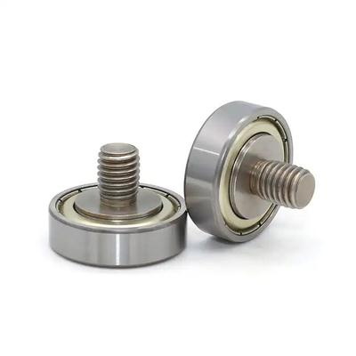 Moulin à laminage à roulement à roue profonde à roulement à bille avec anneau intérieur à vis M10 6002ZZ fil externe