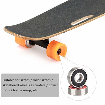 Support de balle de planche à roulettes ABEC7/9 personnalisé avec cage en cuivre et roulements en céramique 608
