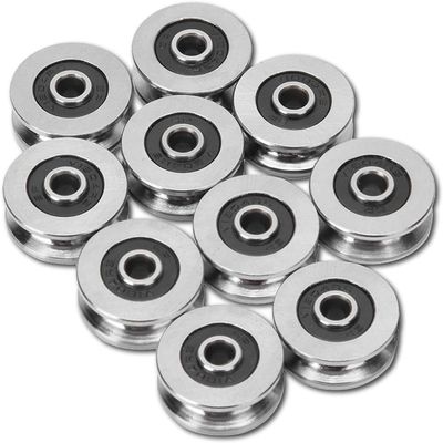 625 roulements à billes en plastique à haut frottement joints en caoutchouc en forme de U type ZZ 5*16*5 mm