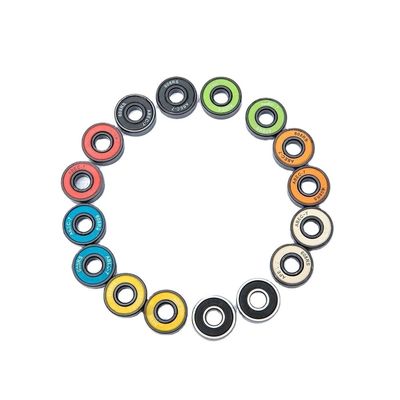 Lubrification à l'huile ABEC 9 roulements céramiques de planche à roulettes 604 rs zz roulement à billes à rainure profonde