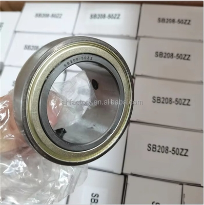 Rameau à billes à bloc d'oreiller SB208/50ZZ à 50 mm de diamètre pour roulement métrique à charge lourde