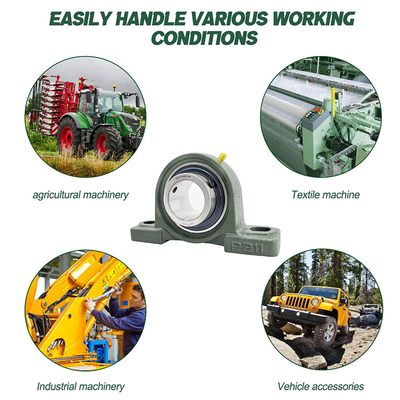 Z2V2 Vibration SY50FM Y-Bearing Plummer Block Unit 50 mm Taille de forage pour les machines de construction