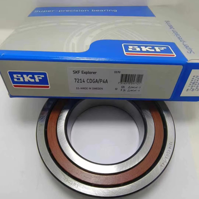 Le roulement à billes de contact angulaire SKF de précision 7214CDGA/P4A