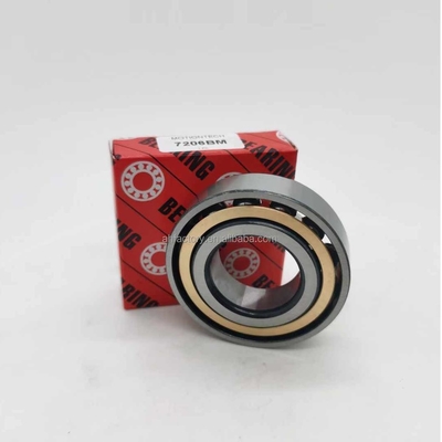 Rameau de contact angulaire haute précision 7206BM pour pièces de machines en acier chrome GCR15