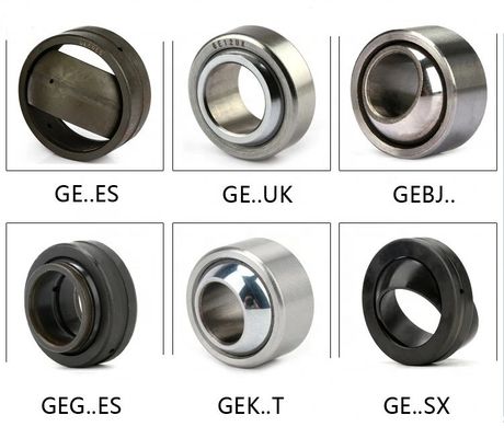 Rameaux plats sphériques radiaux en acier chrome GCR15 GE 35 ES-2RS pour machines de construction
