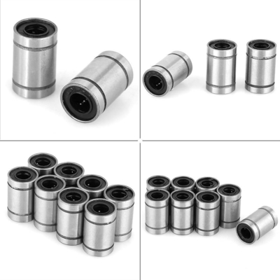 Machinerie textile LM6UU roulement à glissement linéaire à arbre en acier chrome avec précision nominale P0