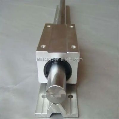 Réseau de guidage linéaire CNC en aluminium rond SBR12 et bloc de glissement linéaire SBR30UU pour le marché