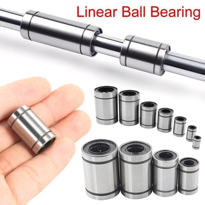 P6 LM8UU Bois linéaires 8 mm roulements à billes linéaires CNC pour tiges pièces d'arbre linéaire de rails linéaires