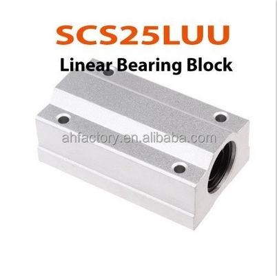 SCS25LUU 25 mm roulement linéaire pour routeur CNC roulement à bille à mouvement linéaire de type long