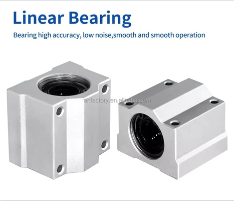 SCS25LUU 25 mm roulement linéaire pour routeur CNC roulement à bille à mouvement linéaire de type long