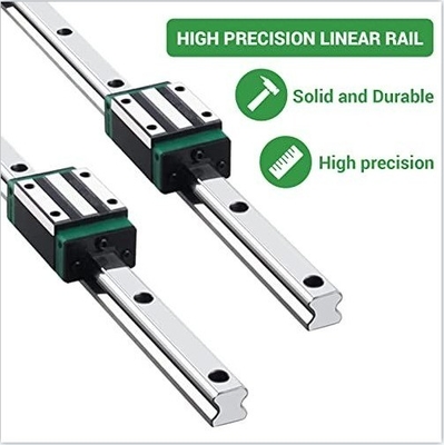 25mm CNC Rail HGH25CAZAC Guide linéaire à bloc carré avec une grande capacité d'approvisionnement