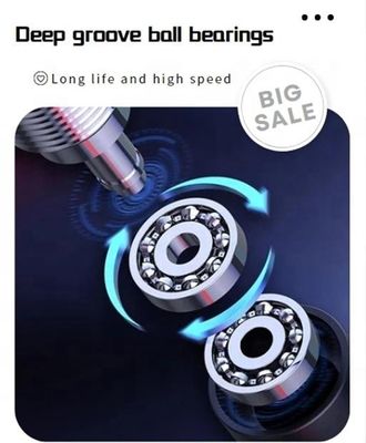 Performance stable et faible volume 6416 roulement à bille radiale à rainure profonde 80x200x48 mm