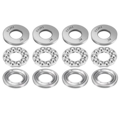 Matériau GCr15 série 51200 roulement à billes à poussée double direction pour un fonctionnement en douceur