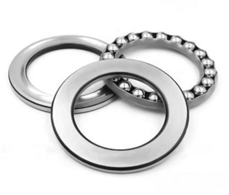 roulement à billes à poussée plate 51109 P5 pour résistance aux chocs dans les roulements en acier et en acier