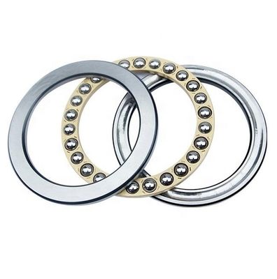 roulement à billes à poussée plate 51109 P5 pour résistance aux chocs dans les roulements en acier et en acier