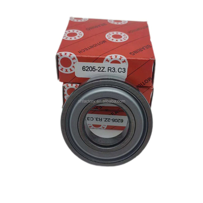 Certificat ISO9001 2008 6205-2Z roulement à billes à rainure profonde avec forage de 0 à 25 mm
