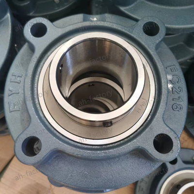 F.Y.H. 1 1/4&quot; boîtier en fonte monté sur bloc d'oreiller avec roulement UCP207-20 UCP 208-24 pour machines