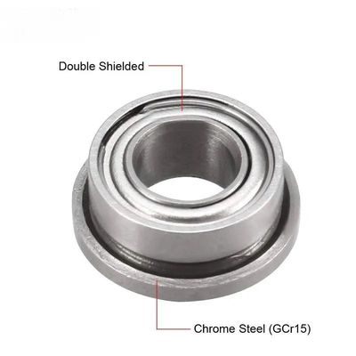 Rameaux à billes à mini-flanges en cage en nylon MF84ZZ MF85ZZ MF86ZZ ZZ pour équipements industriels