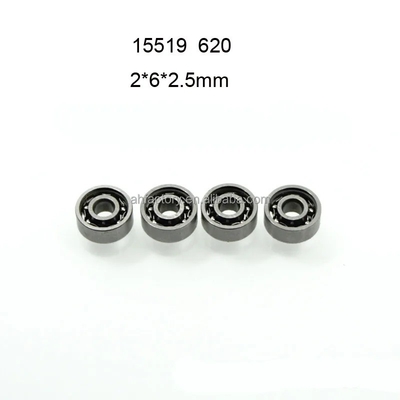 Rameau à billes à rainures profondes en acier chrome GCR15 MR62-2RS 2*6*2.5 mm pour emballage de logo personnalisé