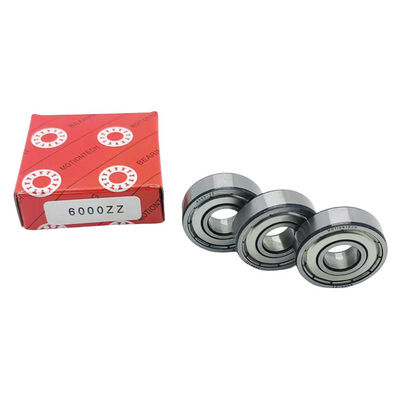 6000-2Z roulements à billes à rainure profonde avec taille de trou de 0 à 42 mm et certificat ISO9001 2008