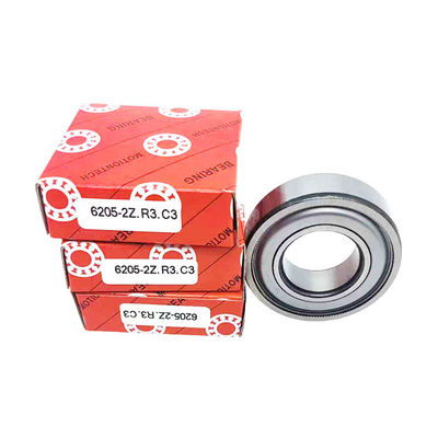 Rating de haute précision P5 roulements à billes à rainures profondes en acier chrome multi-type 6205-2Z/C3