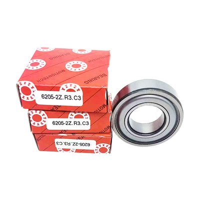 6205-2Z/C3 roulements à billes à rainures profondes en acier inoxydable 6205-2Z/C3 avec joints 2Z ZZ Type