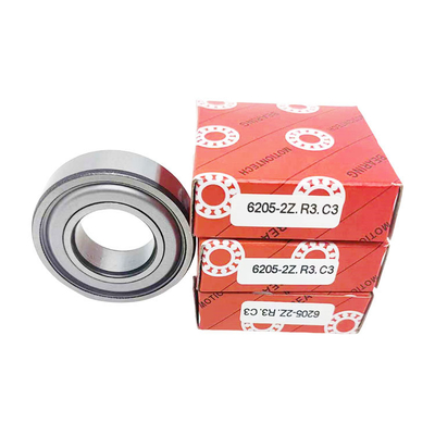 Les roulements à billes à rainure profonde de taille 0-25 mm 6205-2Z/C3 avec certification ISO9001 2008
