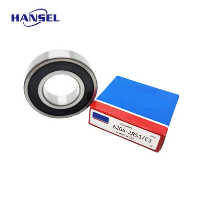 Taille de forage 0 30 mm S K F roulements à billes à rainure profonde 6206-2RS1/C3 pour les performances