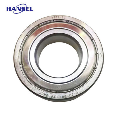 roulements à billes à rainures profondes de la série 6207 ZZ pour machines de construction de tracteurs automobiles
