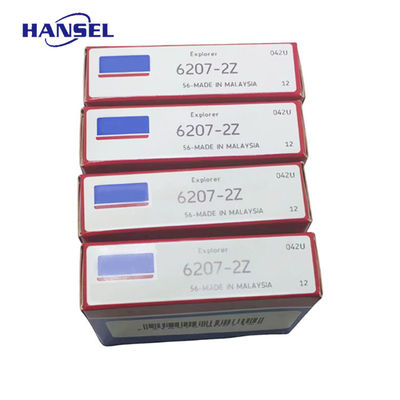 roulements à billes à rainures profondes de la série 6207 ZZ pour machines de construction de tracteurs automobiles