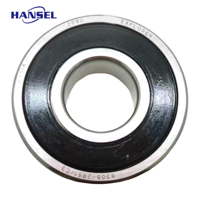 2RS types de joints d'étanchéité roulements à billes à rainures profondes 6305-2RS1/C3 avec taille de forage 0 25 mm