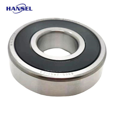 Les roulements à billes à rainures profondes 6305-2RS1/C3 sont des roulements miniatures pour la structure en rangée unique.