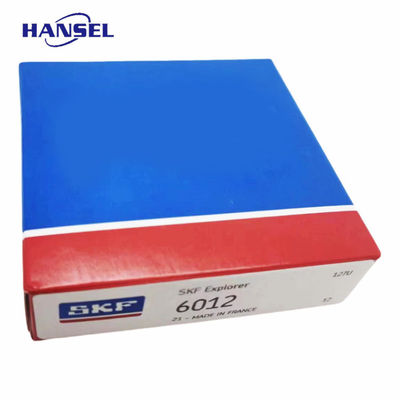 Les roulements à billes à rainures profondes certifiés ISO9001 2008 6012 pour les trous de taille 0 à 60 mm