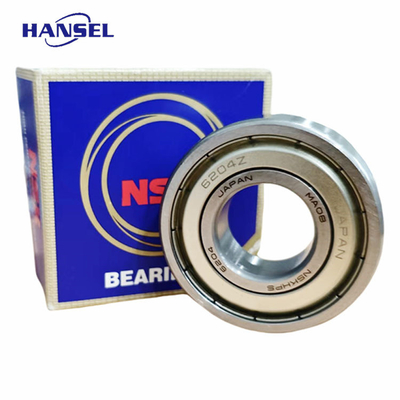 P5 roulements à billes à rainure profonde SKF 6204-2Z/C3 de type multi-précision pour une taille de forage de 0 à 20 mm
