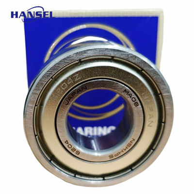 Les roulements à billes à rainures profondes en cage en nylon 6204-2Z/C3 pour leur durabilité et leurs performances