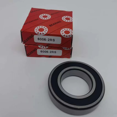 Taille de forage 0 30 mm roulement à bille à rainure profonde de haute précision 6006-2RS pour moto