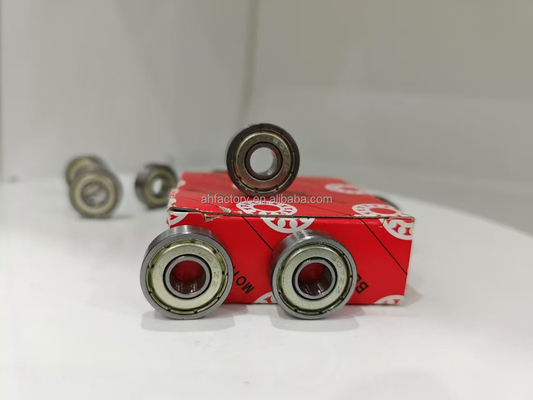 Le roulement à billes à rainure profonde F 607 ZZ 7*19*6MM est fabriqué en acier chrome/GCr15 pour le bénéfice