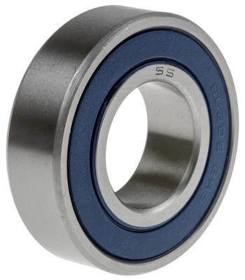 Certificat de roulement à billes en acier inoxydable SS6205-2RS pour forage de 0 à 25 mm
