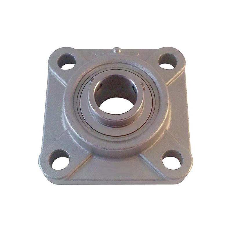 Taille personnalisée Logo P5 Precision en acier inoxydable carré Flange coussin Bloc de roulement SUCF214