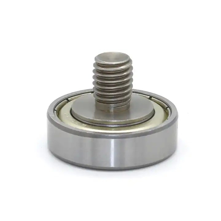Moulin à laminage à roulement à roue profonde à roulement à bille avec anneau intérieur à vis M10 6002ZZ fil externe