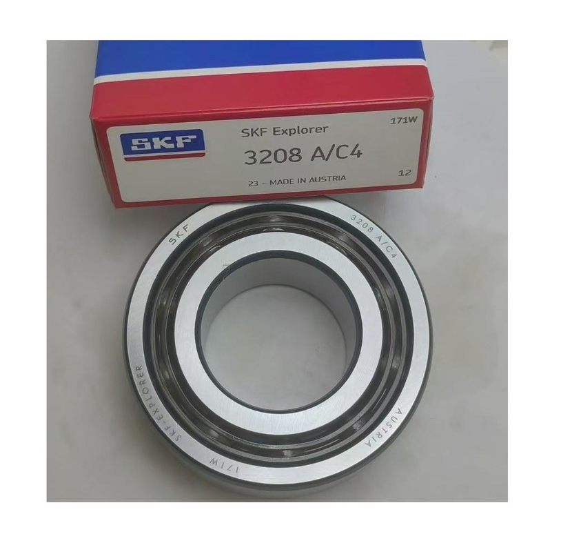 3209 3208 3210 roulement à billes de contact angulaire à double rangée hybride 2rs zz pour pièces de machines