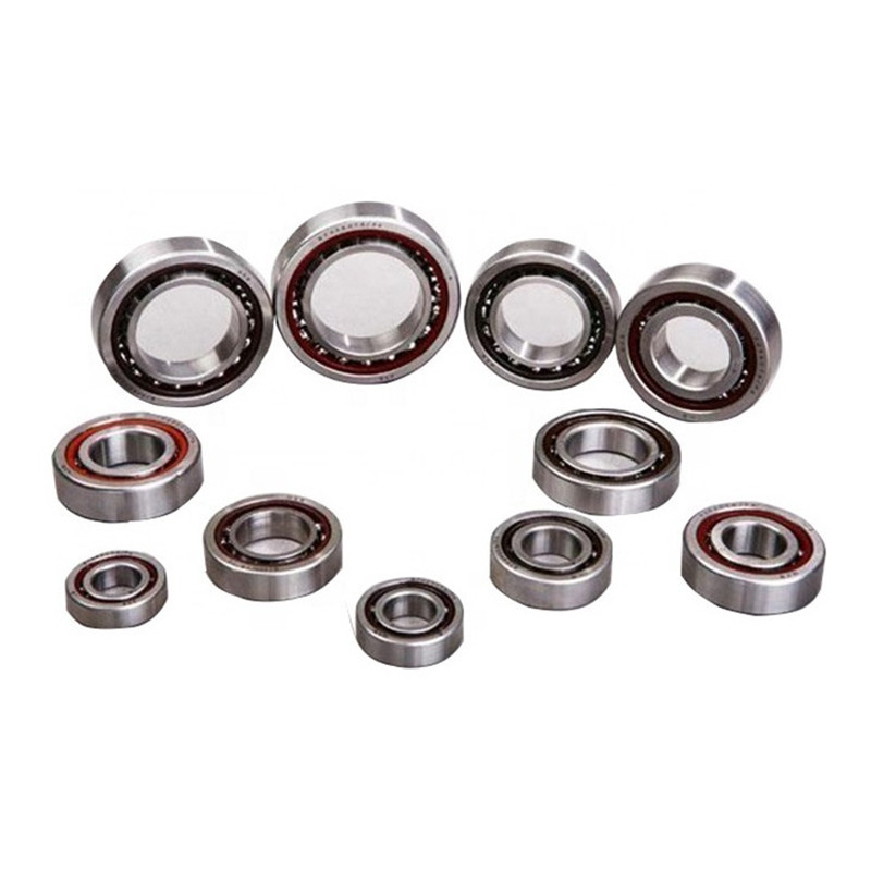 7203 BECBP Single Row Angular Contact Ball Bearing avec précision P5 et cage en cuivre