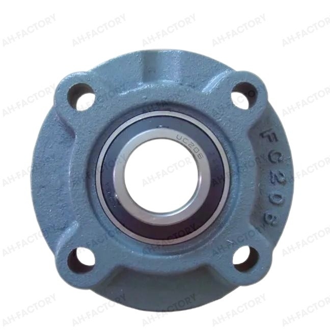 16 mm Boucle sphérique à l'intérieur de l'oreiller Bloc de roulement Couverture UCFC Acier insert Facile à installer