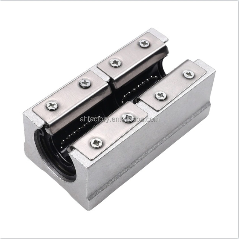 Le roulement à billes à mouvement linéaire SBR16LUU pour routeur CNC cage en cuivre de type long